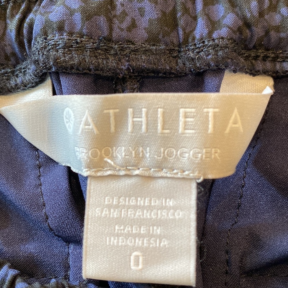 Athleta Brooklyn Navy Python Print High Waisted J… - image 9